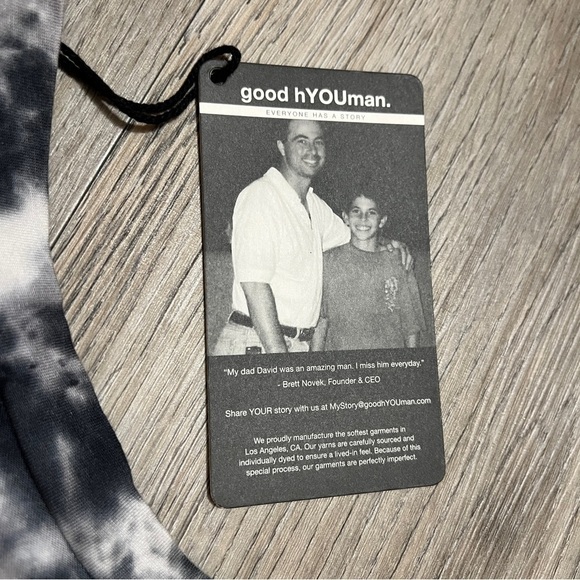 NWT Good hYOUman Tie-dye Muscle Shirt - Picture 5 of 6